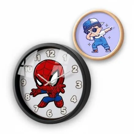 Jam Dinding Custom Printing